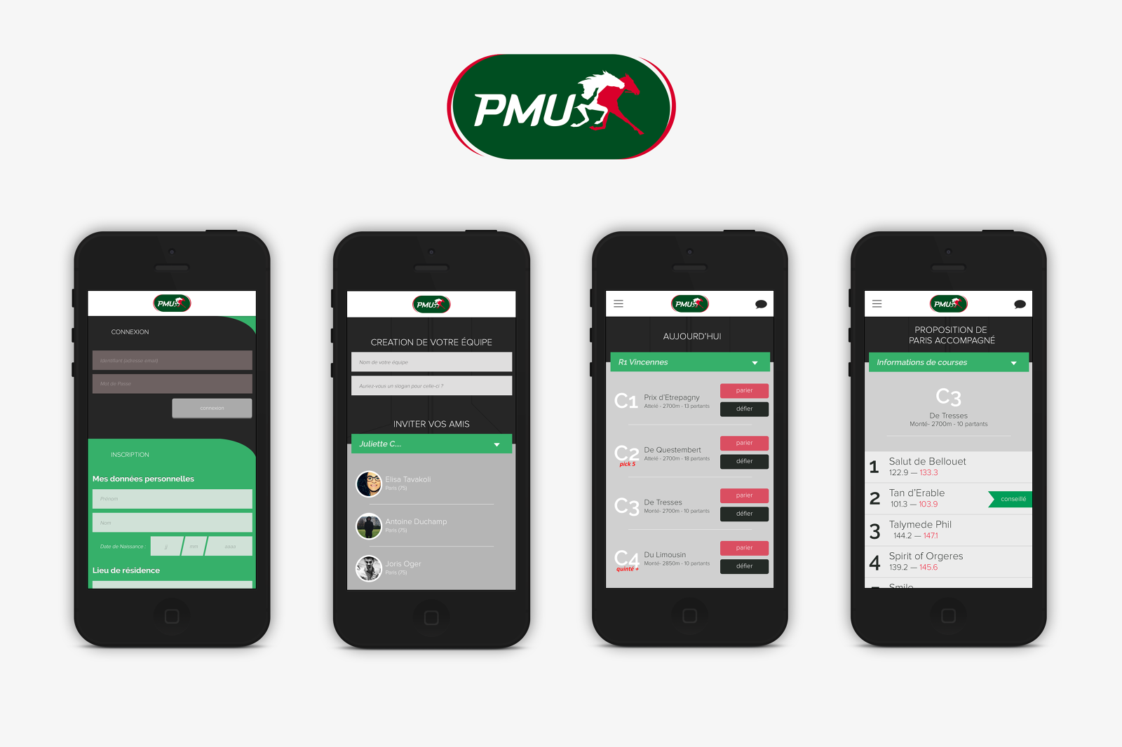 Application PMU spéciale pour les gadgets iphone et les appareils iOS